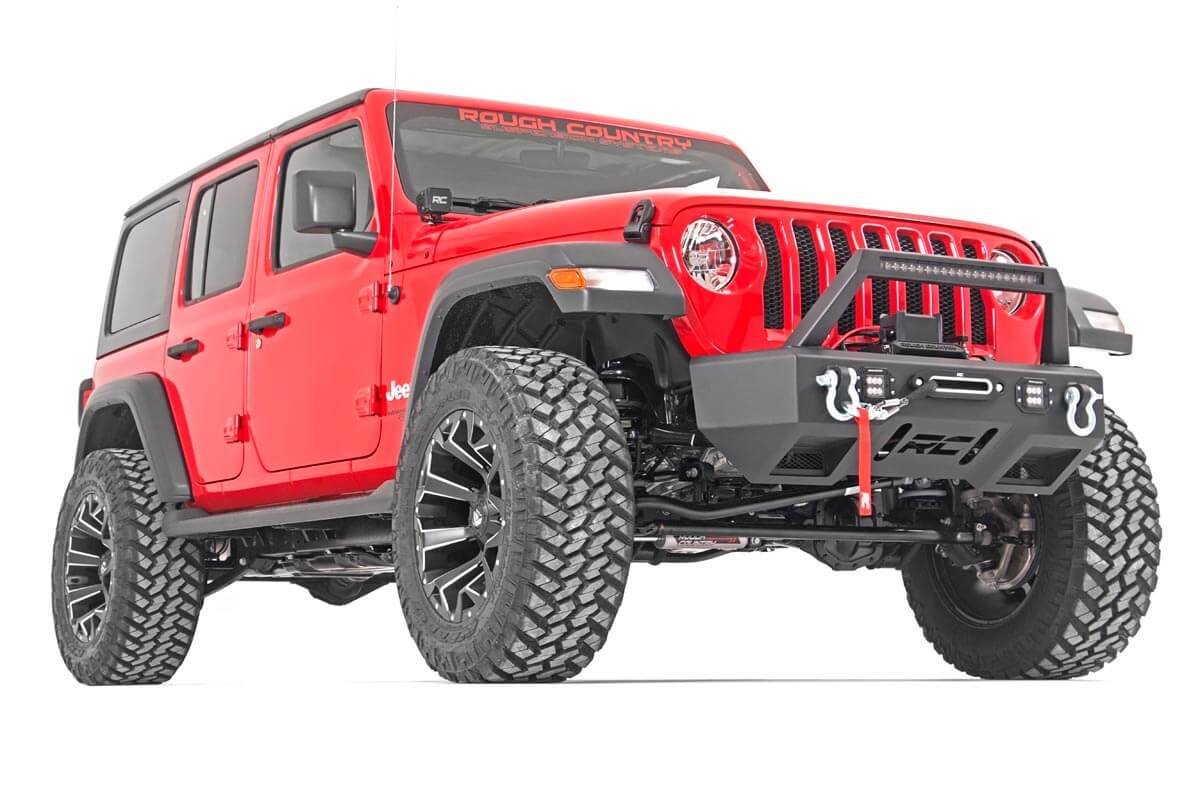 3.5IN JEEP SUSPENSION LIFT KIT | STAGE 2 COILS & ADJ. CONTROL ARMS (2018 WRANGLER JL)